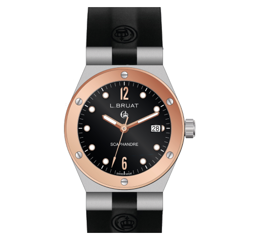 Lady Quartz Watch with Black dial