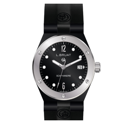 Lady Quartz Watch with Black dial