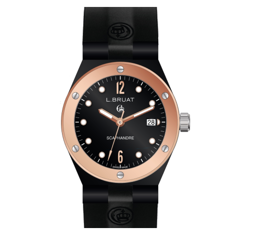 Lady Quartz Watch with Black dial