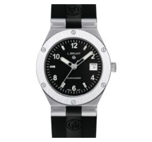 Lady Quartz Watch with 29 mm diameter steel case White dial