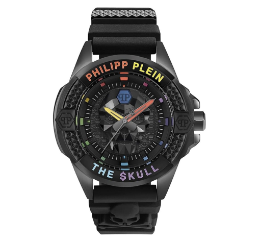 Philipp Plein Men's $kull Black Cone Watch