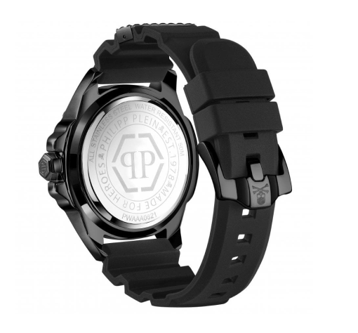 Philipp Plein Men's $kull Black Cone Watch