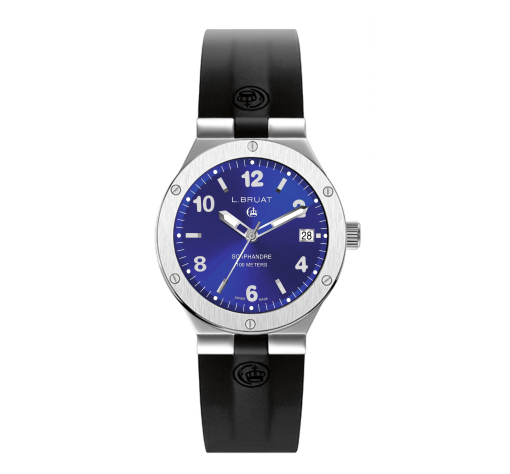 Quartz Watch with Blue Dial