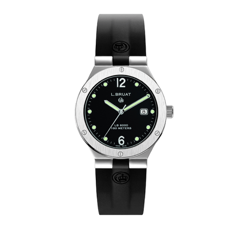 Quartz Watch with Black Dial